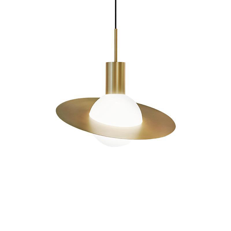 Contemporary Creative Planetary Pendant Saturn Decorative Ceiling Light Fixture