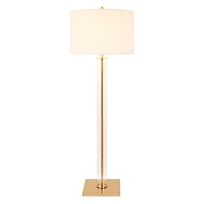 Simple Luxury Glass Brass Creative Concise Modern Designer Living Room Bedroom Bedside Decorative Table Lamp Interior Design Inddoor Lighting