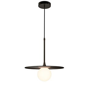 Business Style Rustic Contemporary Black Gold Furnish Pendant Lamp Ceiling Light Fixture