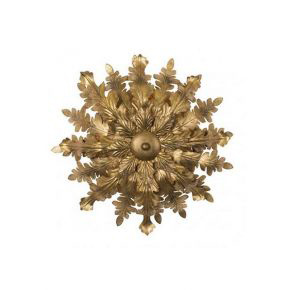 Vintage Bronze Multi-Foliage Wall Lamp Indoor Decorative Wall Light Fixture